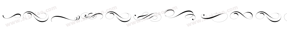 Parfait Swash Line字体转换